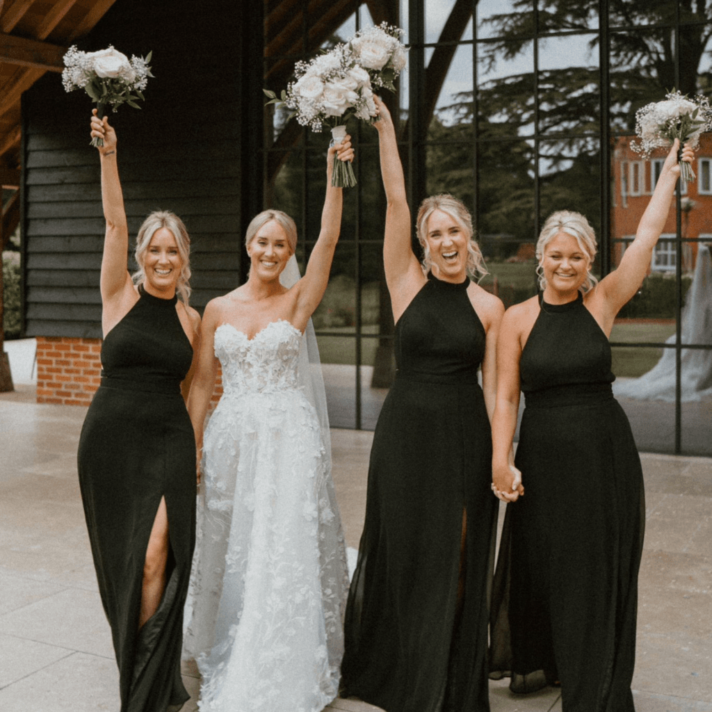 Timeless White Blooms and Classic Romance at Allie & Rob’s Wedding