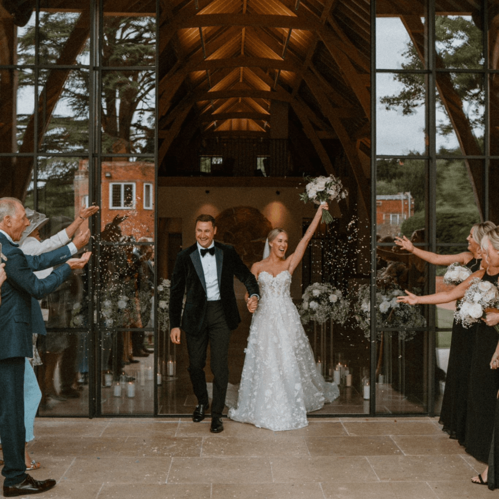 Timeless White Blooms and Classic Romance at Allie & Rob’s Wedding - 11